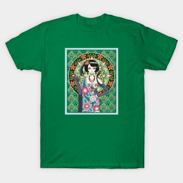 Spring Astrapia Princess T-Shirt by Munchbud Ink